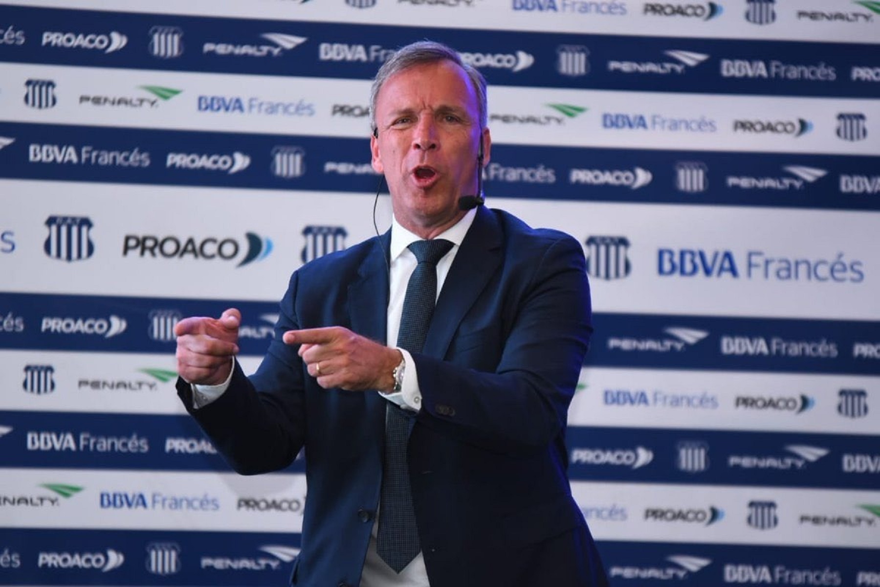 Andrés Fassi, presidente de Talleres, habló en la previa del cruce ante River.