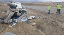 Imagen de Un herido en un violento vuelco sobre la Ruta 43, en el norte de Neuquén