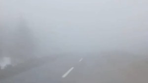 Vuelve la lluvia y también la niebla a la Ruta 40: precaución extrema entre Bariloche y El Bolsón