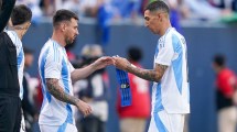 Imagen de El histórico récord de Messi y Maradona que alcanzó Ángel Di María tras el triunfo de Argentina