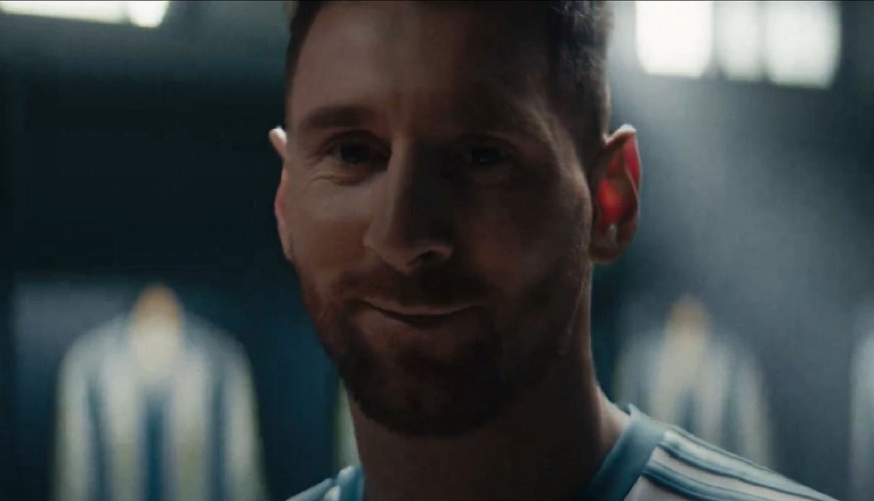 Lionel Messi grabó un video para uno de los sponsor de la Selección Argentina.