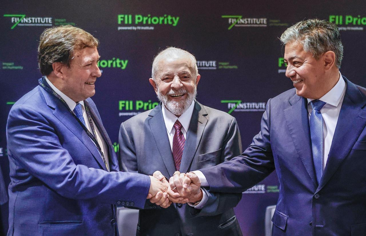 Los mandatarios se reunieron con el presidente de Brasil para abordar el potencial de Vaca Muerta y la región. Foto: gentileza. 