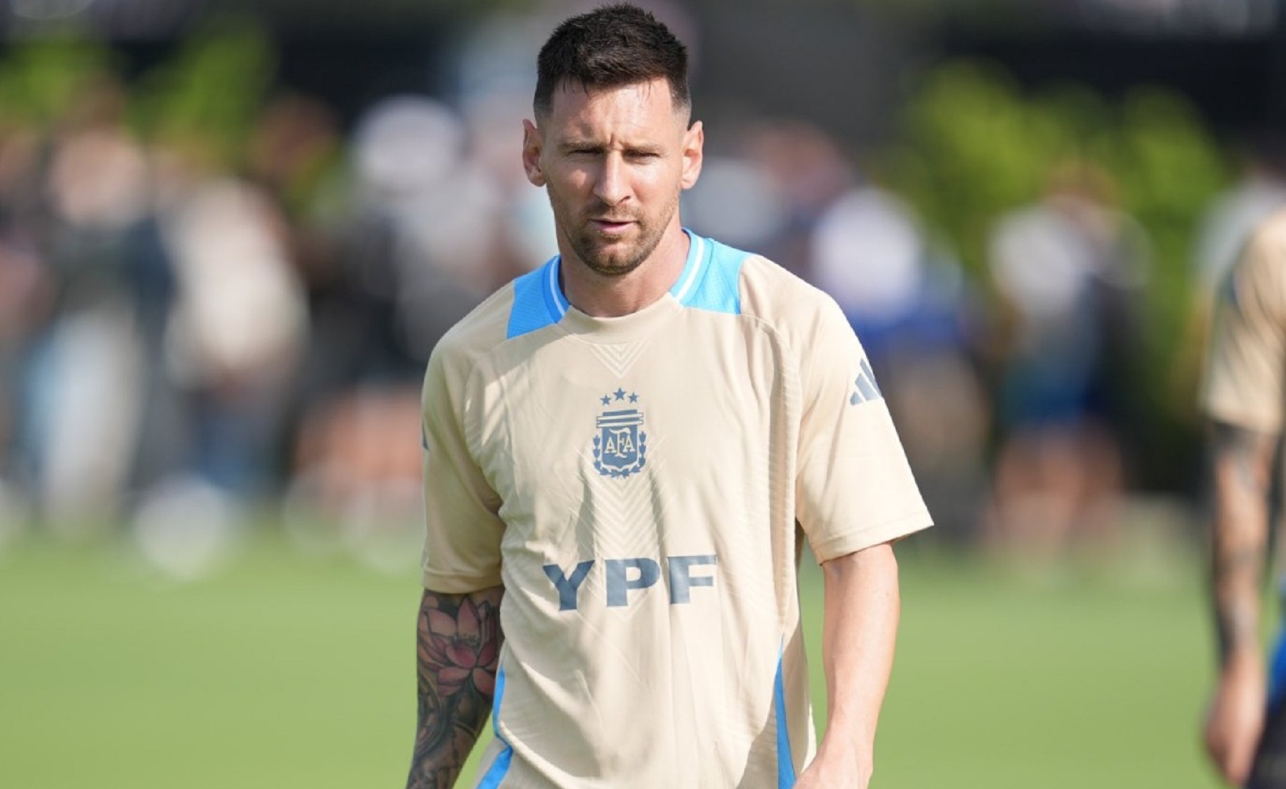 Lionel Messi confirmó la decisión que tomó para los Juegos Olímpicos. Foto: @Argentina.