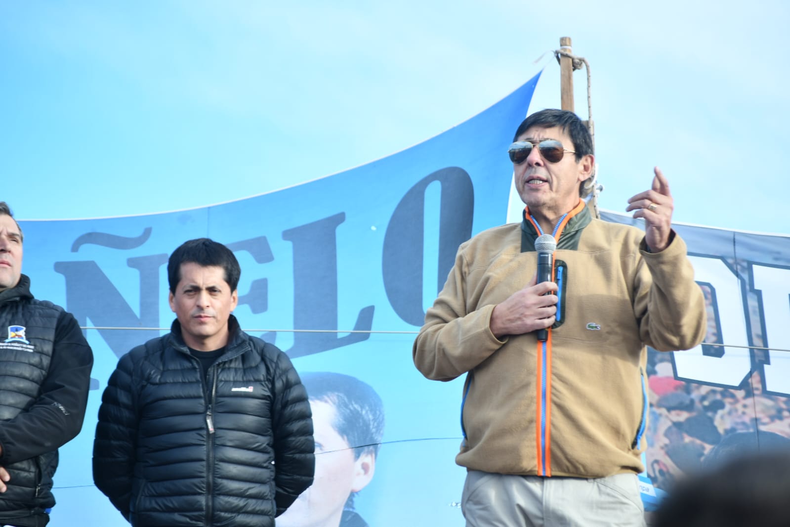 El secretario general expresó su rechazo al avance de la Ley Bases. Foto: gentileza. 