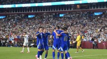 Imagen de Argentina mostró su categoría en el cierre y goleó 4-1 a Guatemala, con dobletes de Messi y Lautaro