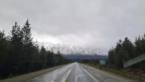 Ruta 40 entre Bariloche y El Bolsón, este lunes: cuál es su estado tras la nieve y las lluvias