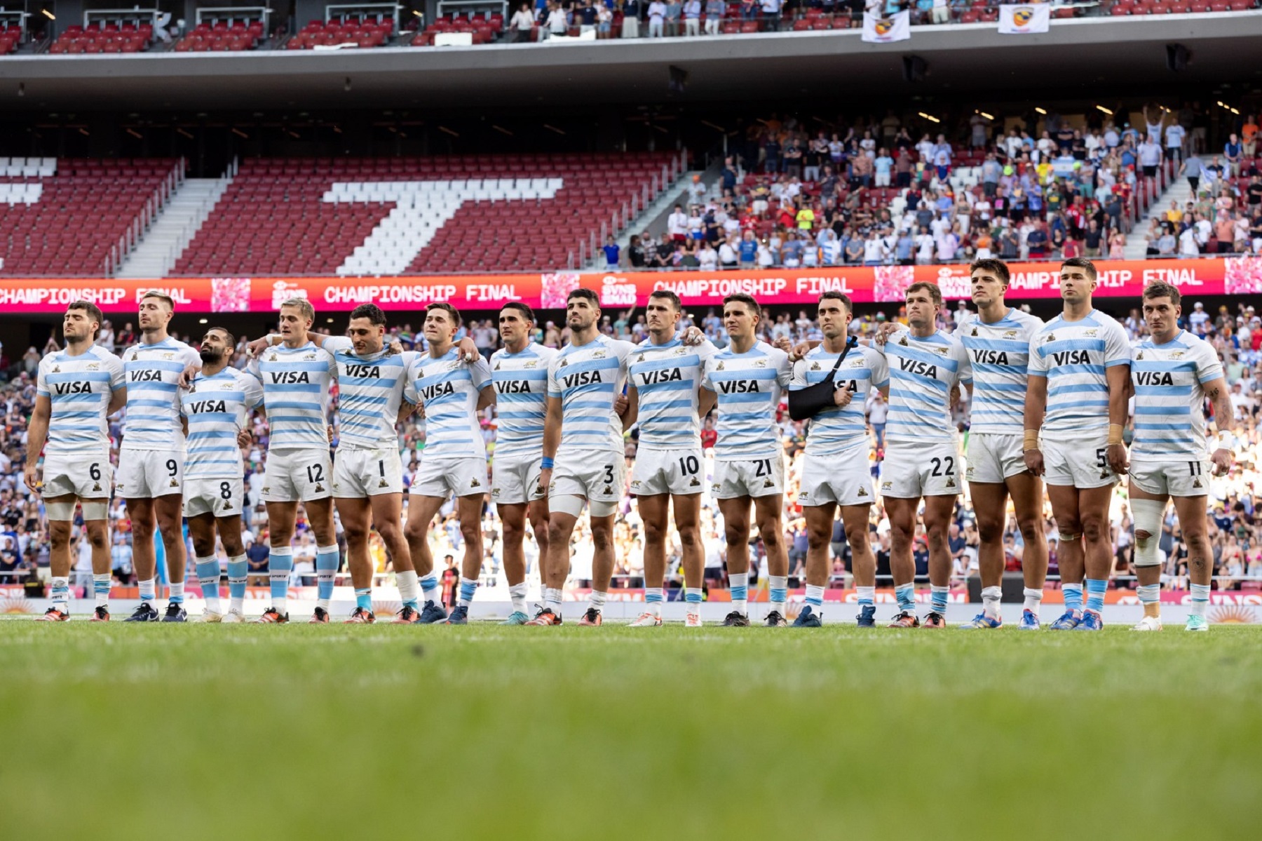 Los Pumas 7s ya conocen a sus rivales para los Juegos Olímpicos. Foto: @lospumas7arg.