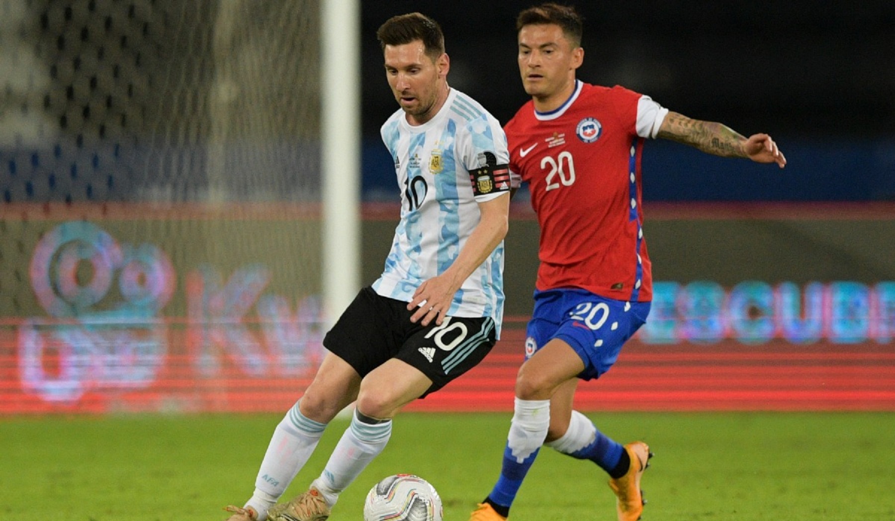 Argentina enfrentará a Chile desde las 22 en la Copa América.