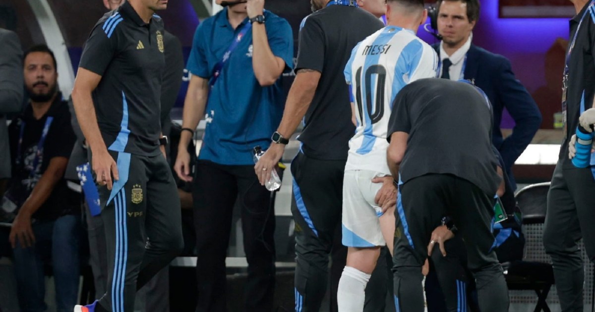 Messi y un gesto que preocupó: qué se sabe de la molestia que sintió en la victoria ante Chile thumbnail