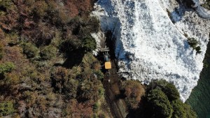 Impactantes imágenes: habilitaron el camino que una avalancha sepultó cerca de Junín de los Andes