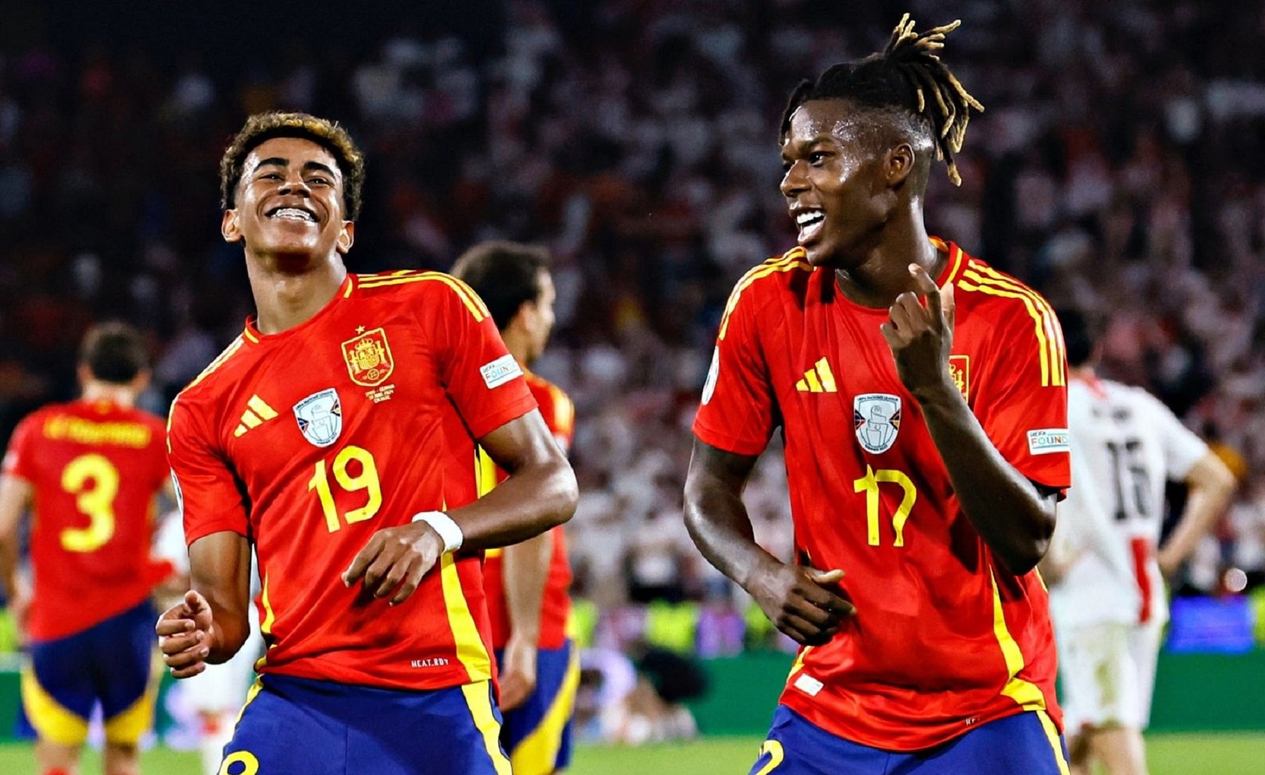 España goleó a Georgia y avanzó a los cuartos de la Eurocopa.