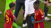 Imagen de Insólito momento en la Eurocopa: por qué Lamine Yamal y Nico Williams hicieron piedra, papel o tijeras