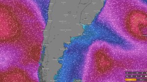 En tiempo real: seguí la trayectoria del ciclón extratropical en Chile