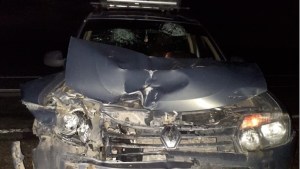 Iban de Lamarque a Las Grutas y sufrieron un accidente con un camión cerca de San Antonio Oeste