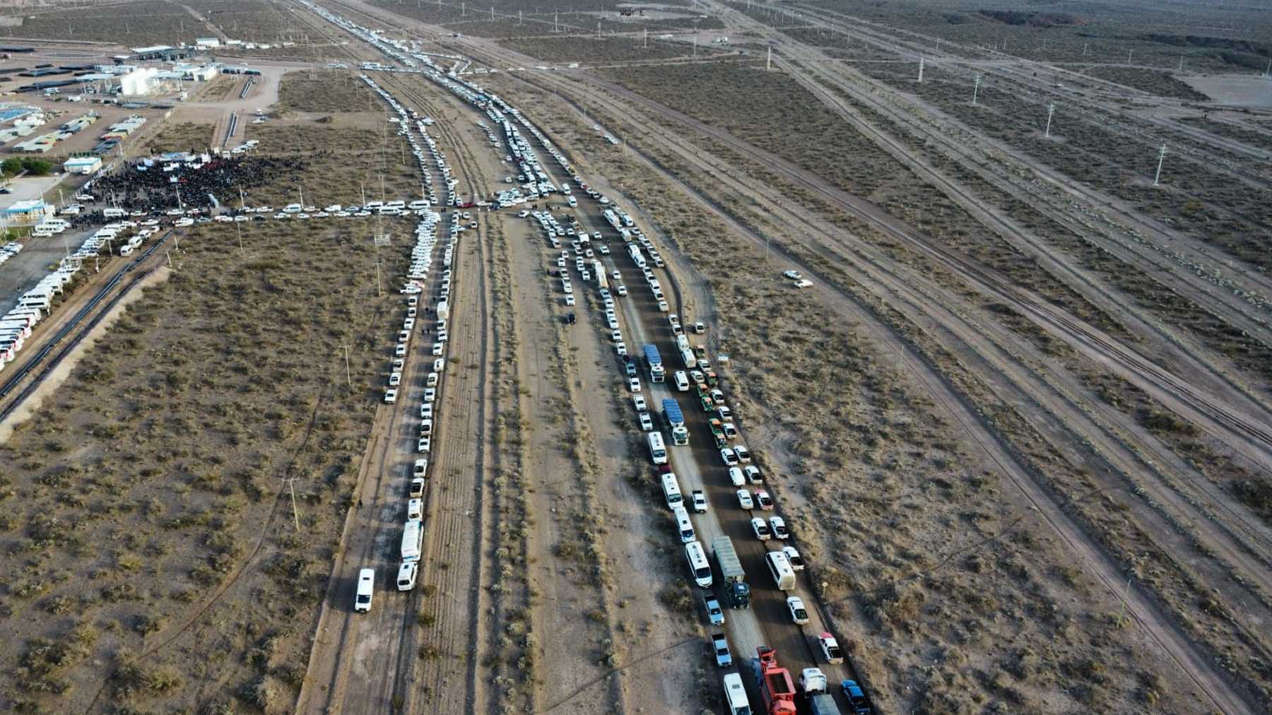 Las asambleas petroleras convocan miles de transeúntes en las rutas. Foto: Archivo ilustrativa. 