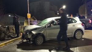 Impresionante, chocó en Bariloche, huyó y provocó otro choque: dos personas con lesiones graves