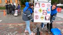 Imagen de Con juegos, estudiantes de Bariloche concientizaron sobre la Seguridad Vial