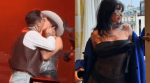 Imagen de Mientras Cazzu guarda silencio, Christian Nodal reapareció en público con su nueva novia y las redes no lo perdonaron