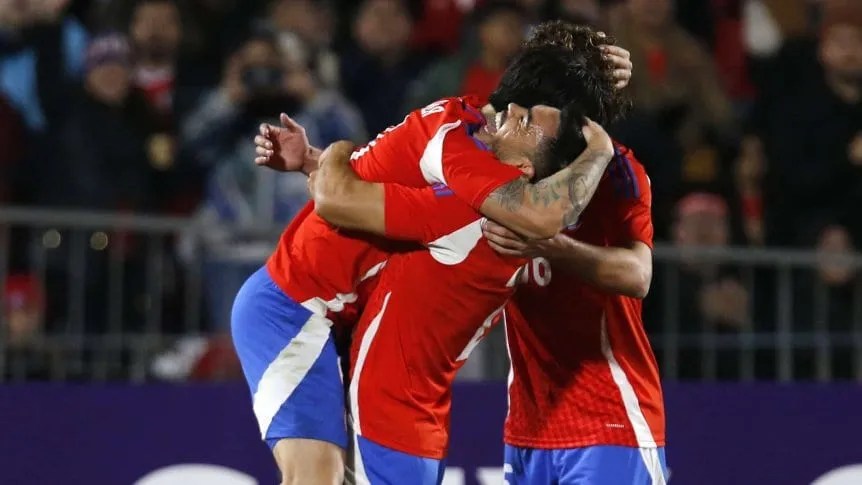 Chile goleó a 
paraguay en la previa a la Copa América.