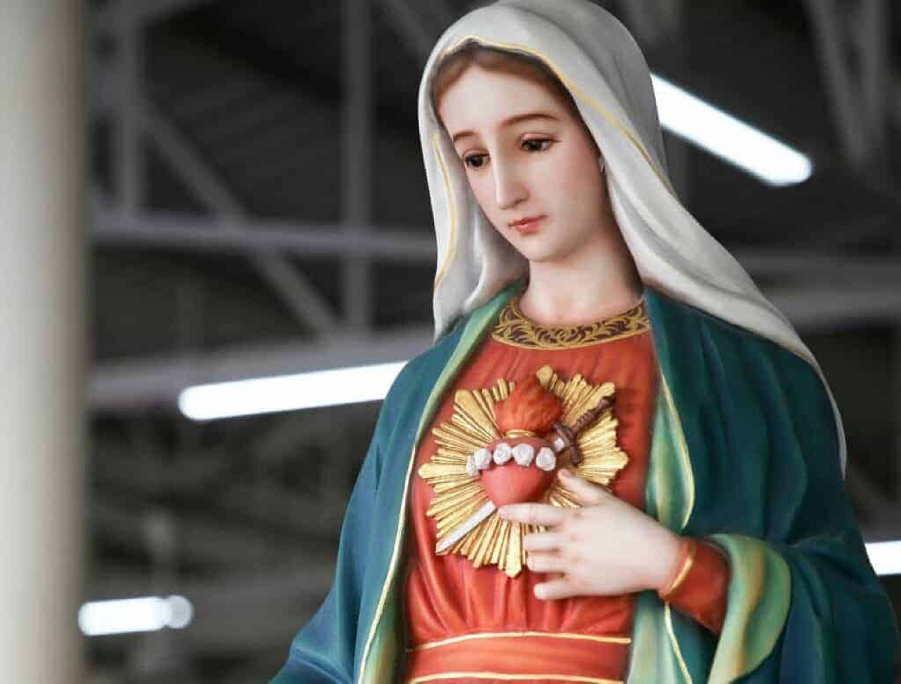 Se celebra hoy al Inmaculado Corazón de María.-