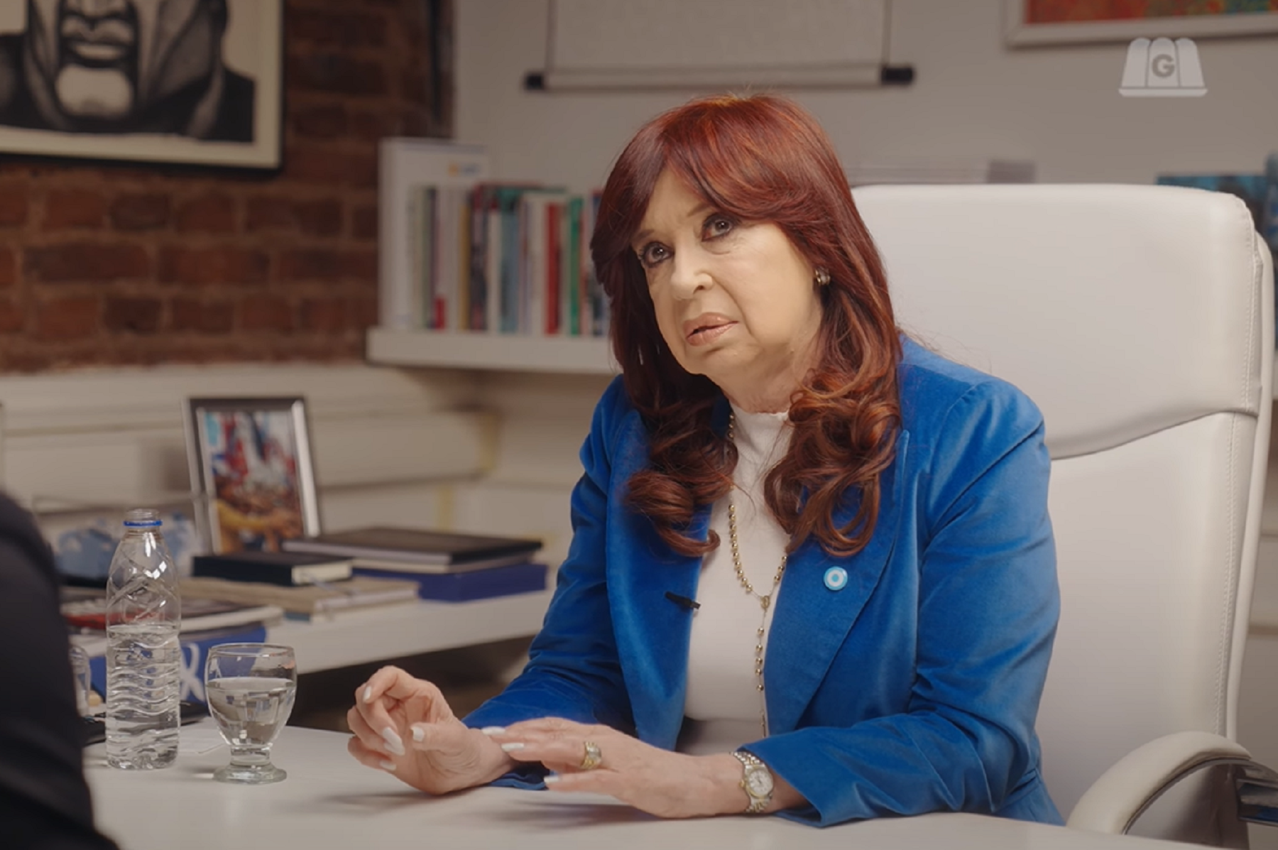 Cristina Kirchner redobló las críticas contra Javier Milei en su entrevista con Pedro Rosemblat. 