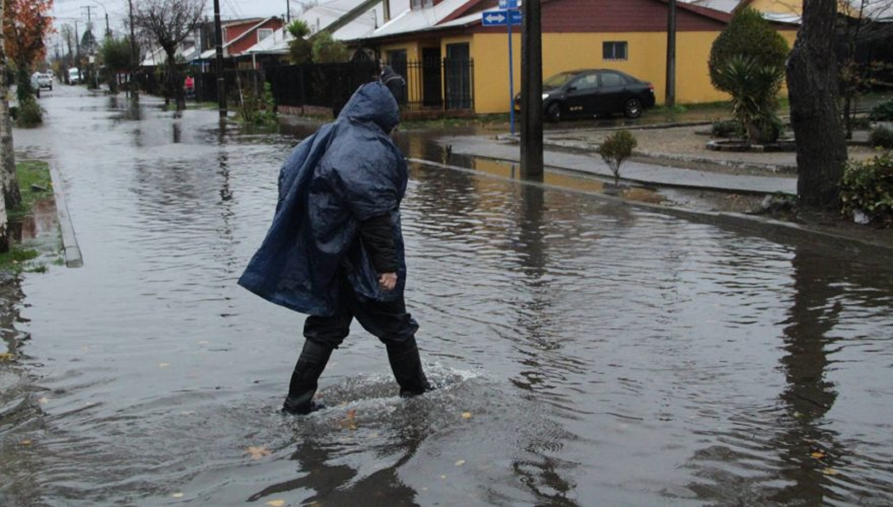 El ciclón en Chile se encuentra con condiciones climáticas extraordinarias.-