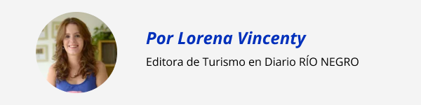 Lorena Vincenty, Editora de Turismo en Diario RÍO NEGRO