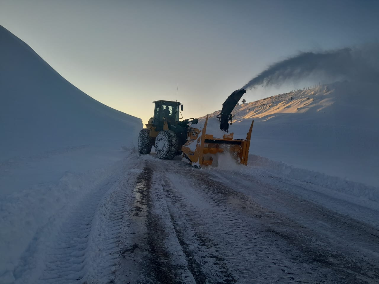 Nieve en Neuquén: cuál es el estado de las rutas este sábado