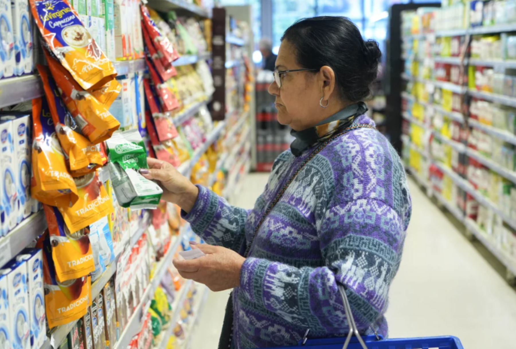 Alimentos, uno de los rubros que registró mayor inflación en Buenos Aires. Foto: NA