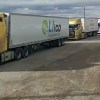 Imagen de Más de 200 camiones varados pasaron la noche en Las Lajas para cruzar de Neuquén a Chile