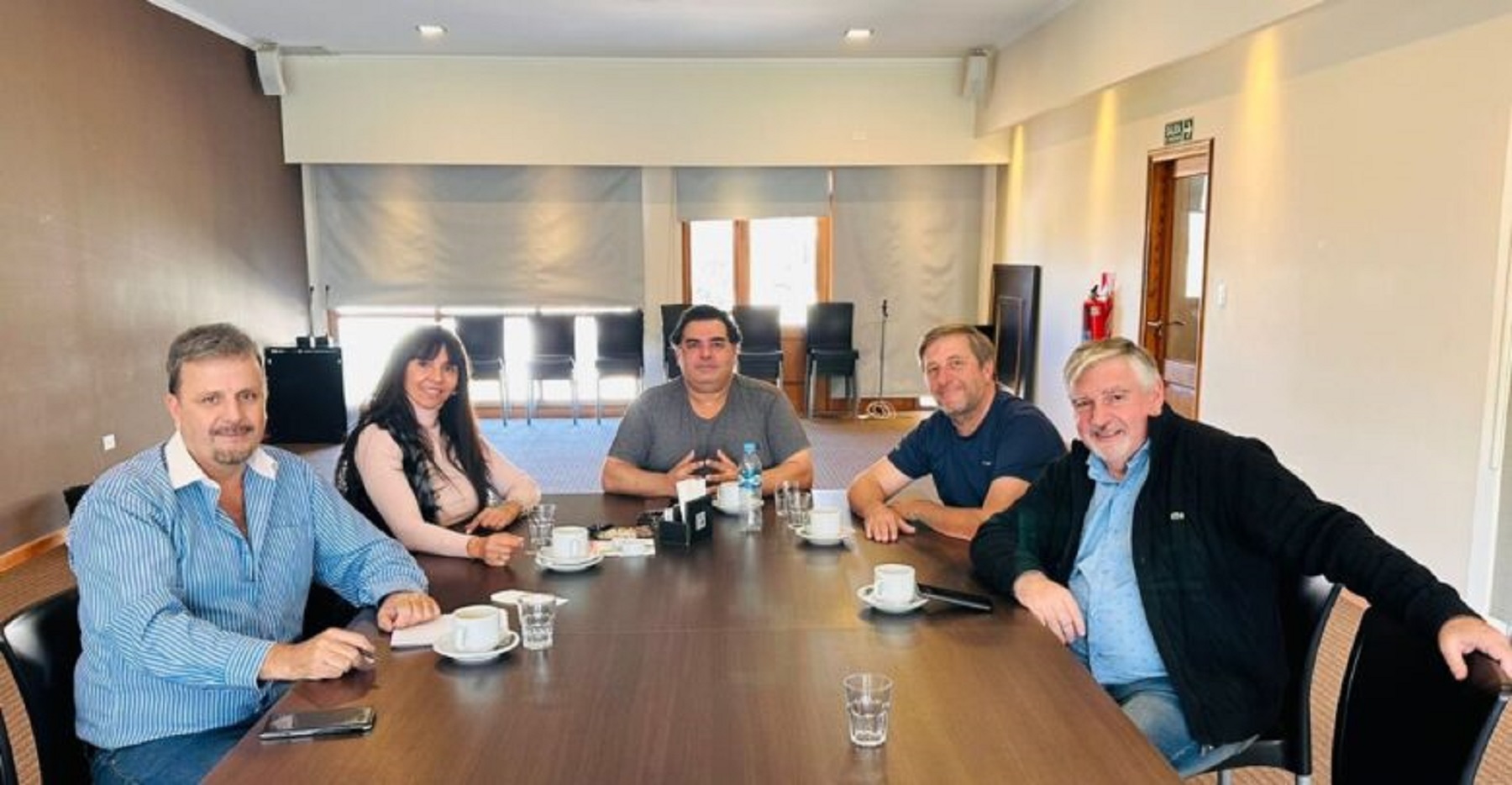 El "Grupo Alberdi" tras las elecciones municipales de 2023. Foto: archivo.