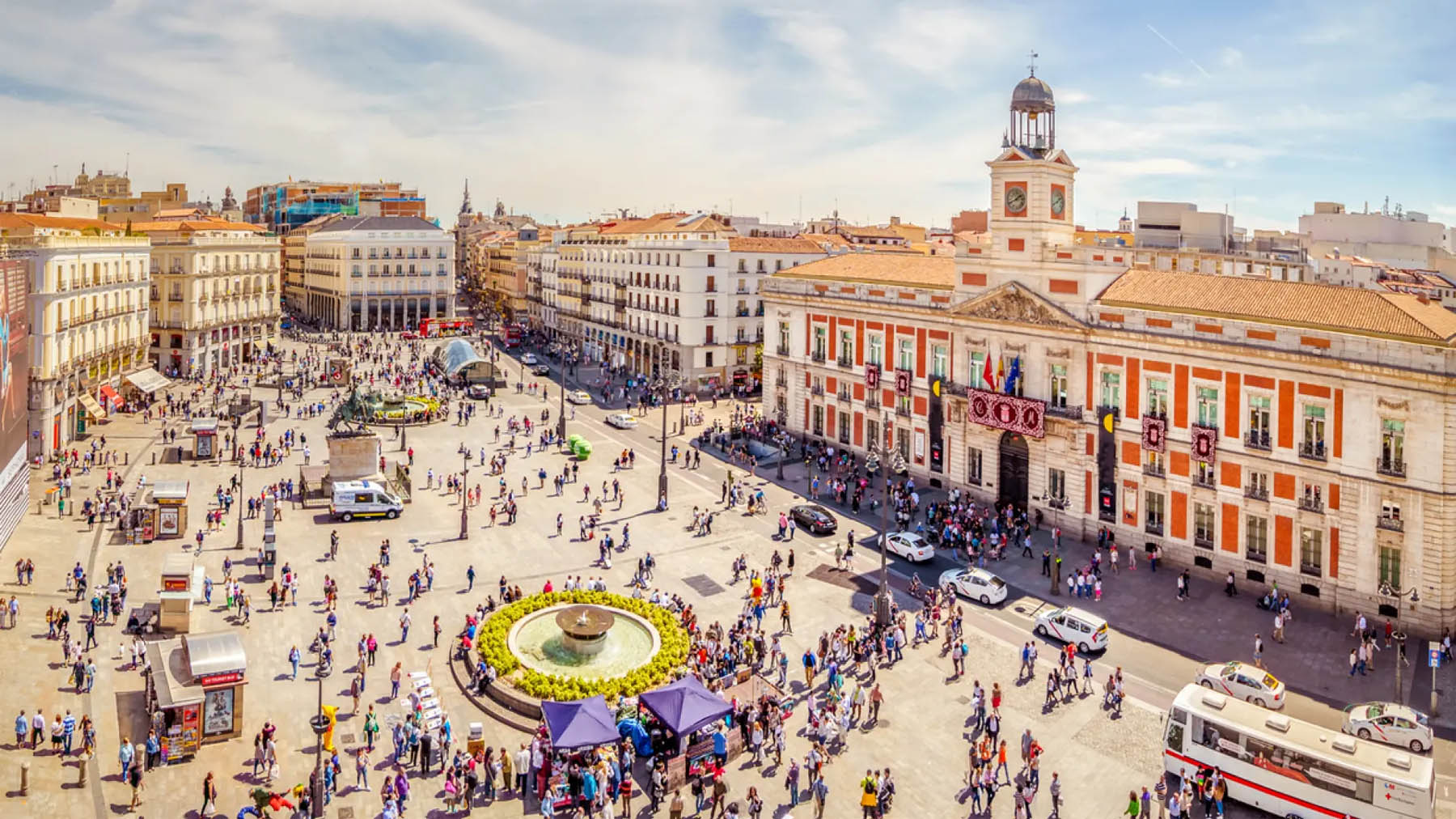 La belleza clásica de Madrid. Un gran destino y la puerta de entrada a Europa al mismo tiempo.