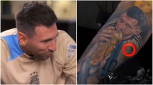 Imagen de Messi se sorprendió al ver el tatuaje que se hizo Marcelo Tinelli para homenajearlo: ¿Qué tenía de especial?