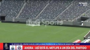 Crece la preocupación por el estado del MetLife Stadium para Argentina-Chile: «Hay algunos desniveles…»