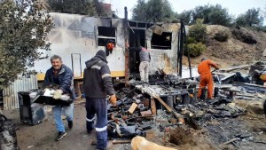 Una familia de Bomberos perdió su casa en un incendio y todo Villa Pehuenia se unió para ayudarlos: «Ahora ellos nos necesitan»