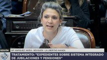 Imagen de Nadia Márquez justificó el voto de LLA contra la fórmula jubilatoria: «no es amor, es populismo»