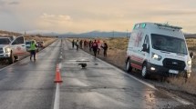 Imagen de Un muerto en choque sobre la Ruta 40 entre Las Lajas y Zapala: «Es una persona joven la víctima»