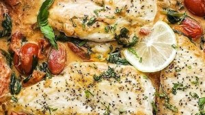 Pollo a la toscana, una rica sugerencia del chef