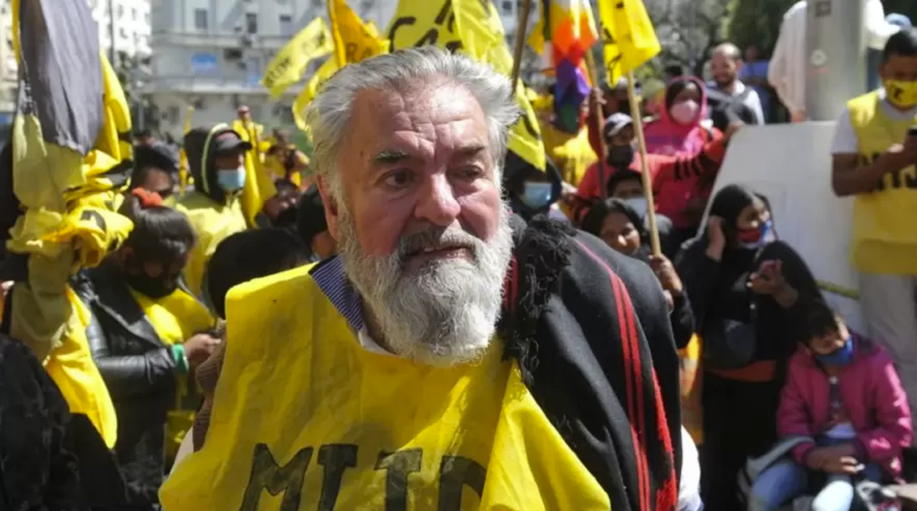 Raúl Castells, líder del Movimiento Independiente de Justicia y Dignidad. apuntó contra el Gobierno de Milei. Foto: archivo. 