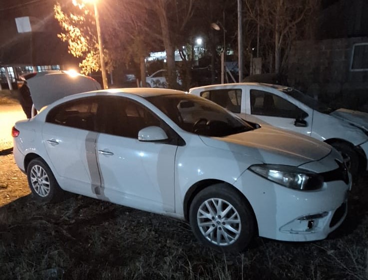 El vehículo fue secuestrado por efectivos de la policía de Choele Choel y por disposición de la fiscalía. foto: gentileza
