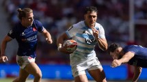 Imagen de Video | Mirá el tremendo try de Rodrigo Isgró para Los Pumas 7’s en la victoria ante Francia