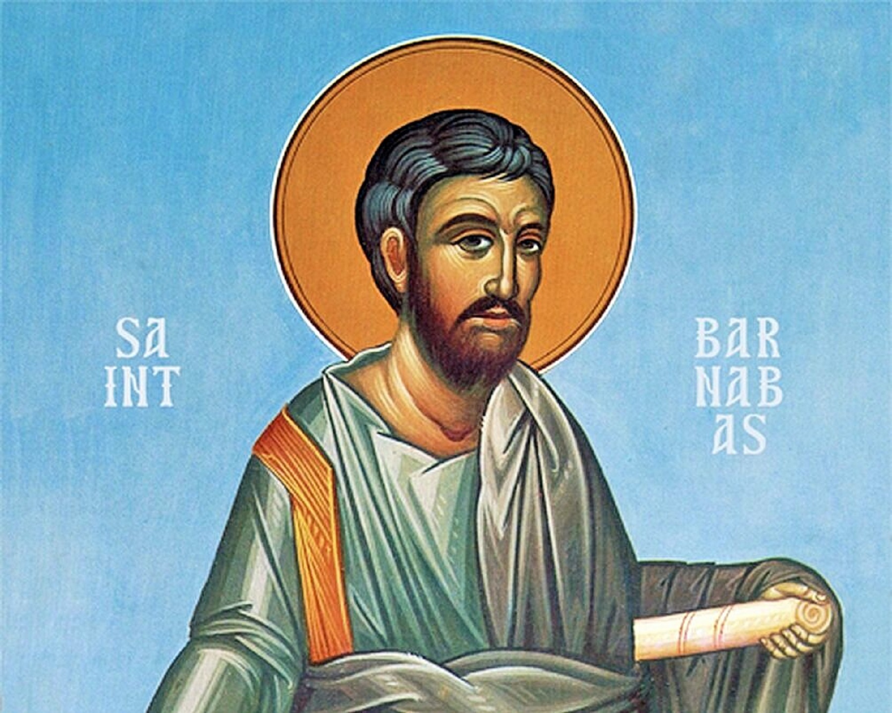 San Bernabé fue compañero de San Pablo en la prédica de la palabra de Dios.-