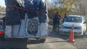 Choque en el Tercer Puente de Cipolletti: una adolescente herida fue derivada a Neuquén