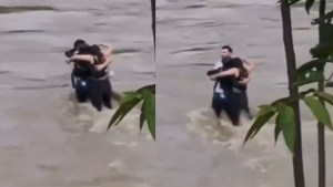 Video | Murieron tras quedar atrapados en la crecida de un río en Italia: testigos grabaron el último abrazo