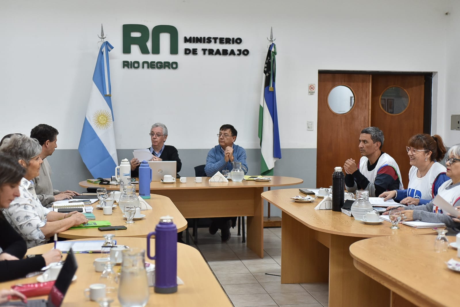 La paritaria docente se cumplió en Trabajo. Foto Gentileza