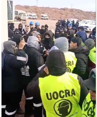 El conflicto fue en Sierra Barrosa (captura de video)
