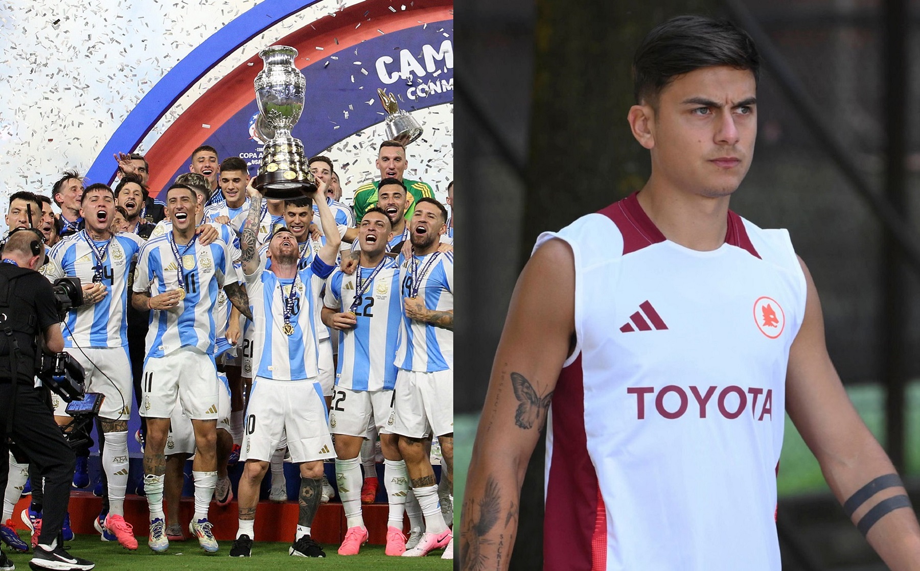 Paulo Dybala habló tras la consagración de Argentina en la Copa América.