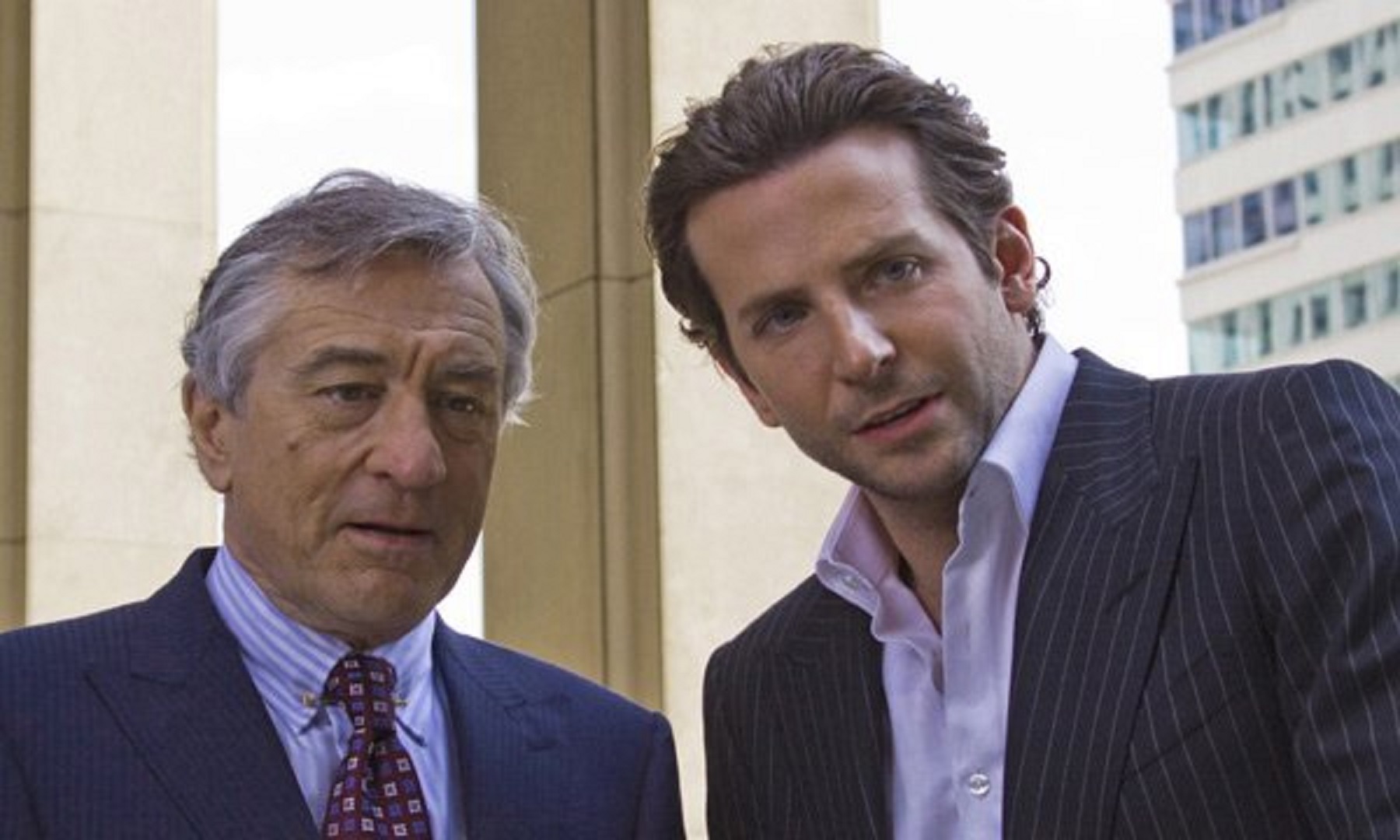 Robert De Niro y Bradley Cooper
