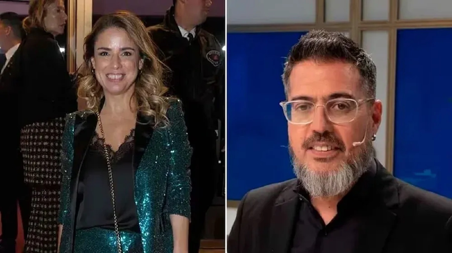 Marina Calabro y Rolando Barbano