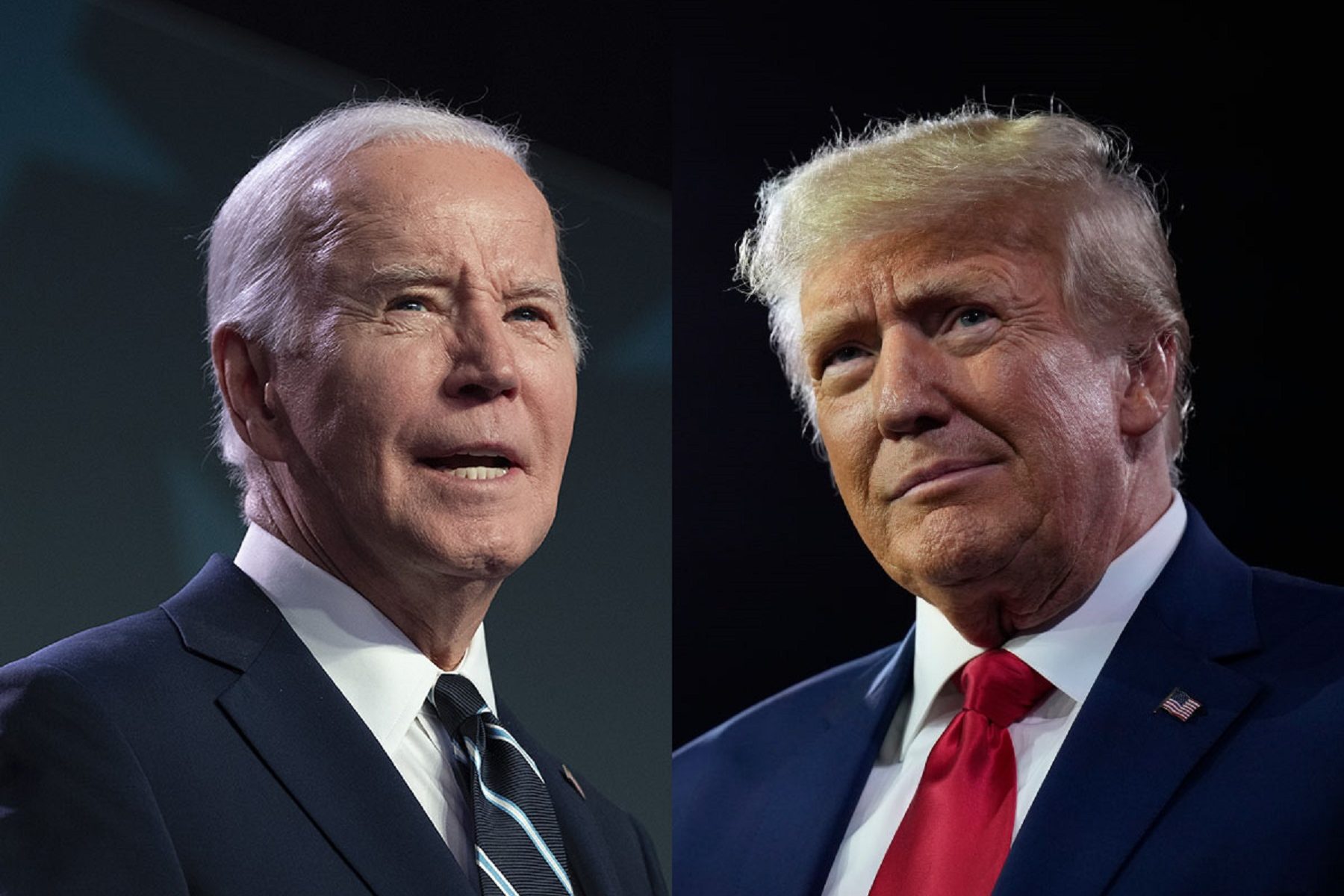 Así fue la reacción de Donald Trump tras la renuncia de Joe Biden.